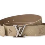 Louis Vuitton Dimension Monogram Surplus 40mm Reversible Belt Beige/ Brown For Men M4767U - Image 5