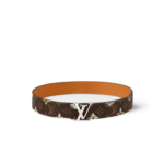 Louis Vuitton Initiales Monogram Flower 40mm Reversible Belt Monogram/ Brown For Men M4637U