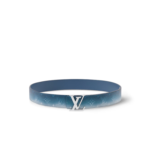 Louis Vuitton Initiales Monogram Pigment 40mm Reversible Belt Blue For Men M4723V