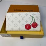 Louis Vuitton LV x TM Zippy Wallet White For Women 7.7in/19.5cm M14240 - Image 4