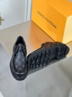 Louis Vuitton LV Ranger Derby Monogram Flowers Black For Men - Image 3
