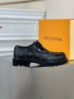 Louis Vuitton LV Ranger Derby Monogram Flowers Black For Men - Image 5