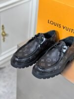 Louis Vuitton LV Ranger Derby Monogram Flowers Black For Men - Image 6