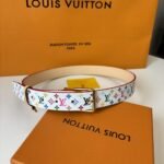 Louis Vuitton LV x TM LV D-Ring 30mm Belt Blanc - M8981U - Image 3