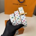 Louis Vuitton LV x TM LV D-Ring 30mm Belt Blanc - M8981U - Image 4