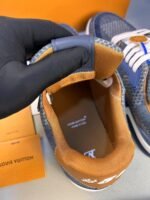 Louis Vuitton LV Trainer Sneaker Denim For Men 1AD6DK - Image 5