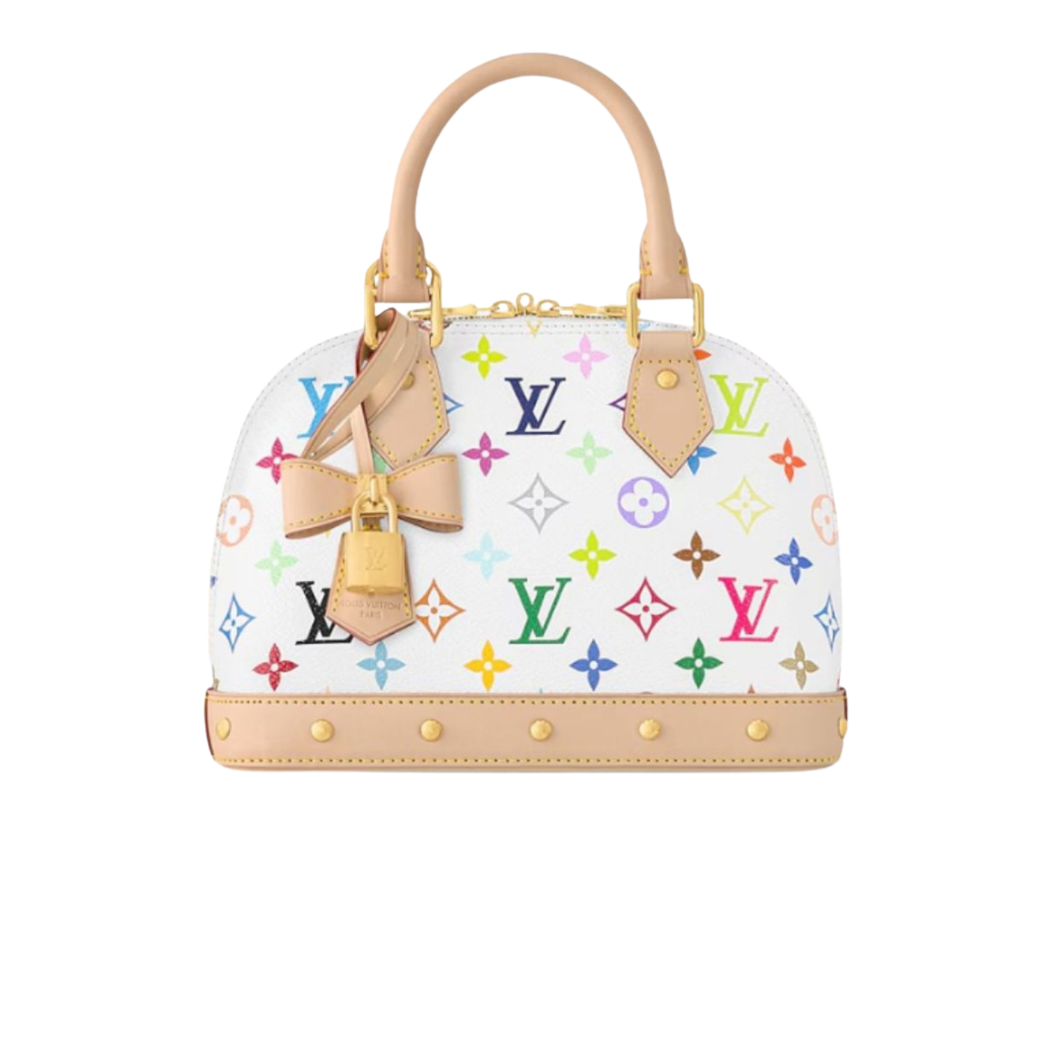 Louis-Vuitton-LV-x-TM-Alma-BB-Top-Handle-Bag-23.5cm9.3in-Multicolored-Bag-Gold-Hardware-For-Women-M13078.png Louis Vuitton LV x TM Alma BB Top Handle Bag 9.3in/ 23.5cm Multicolored Bag Gold Hardware For Women M13078 - Image 1