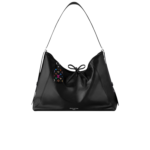 Louis Vuitton LV x TM CarryAll Vibe MM Shoulder Bag 15.4in/ 39cm Black Silver Hardware For Women M13105