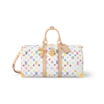 Louis Vuitton LV x TM Keepall Bandouliere 45 Travel Bag 17.7in/ 45cm Multicoloured Gold Hardware M13742