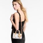 Louis Vuitton LV x TM Nano Speedy Top Handle Bag 6.3in/ 16cm Multicolore Blanc Gold Hardware For Women M13391 - Image 3