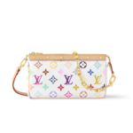 Louis Vuitton LV x TM Pochette Accessoires Shoulder Bag 8.7in/ 22cm Multicolor Monogram Canvas Gold Hardware For Women M13404