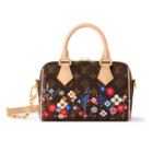 Louis Vuitton LV x TM Speedy Bandouliere 20 Top Handle Bag 8.1in/ 20cm Monogram Canvas Gold Hardware For Women M14175