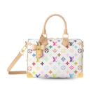 Louis Vuitton LV x TM Speedy Bandouliere 25 Top Handle Bag 9.8in/ 25cm Multicolored Gold Hardware For Women M13085