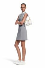 Louis Vuitton LV x TM Twist MM Slim Shoulder Bag 9.1in/ 23cm White Gold Hardware For Women M13678 - Image 4