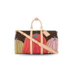 Louis Vuitton LV x YK Keepall Bandouliere 45 Travel Bag 17.7in/ 45cm Multicolor Gold Hardware M46471