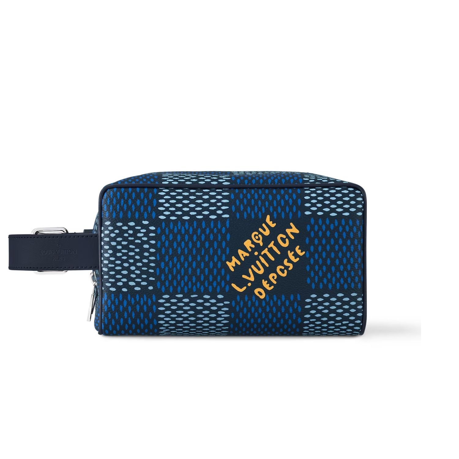 Louis-Vuitton-Locker-Dopp-Kit-1.jpg Louis Vuitton Locker Dopp Kit Blue For Men 9.1 Inches/ 23 Cm N40747 - Image 1