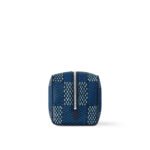 Louis Vuitton Locker Dopp Kit Blue For Men 9.1 Inches/ 23 Cm N40747 - Image 6
