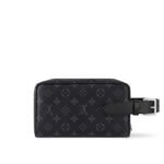 Louis Vuitton Locker Dopp Kit Black For Men 9.1 Inches/ 23 Cm M83113 - Image 7