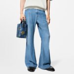 Louis Vuitton Locker Dopp Kit Blue For Men 9.1 Inches/ 23 Cm N40747 - Image 8