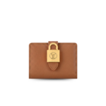 Louis Vuitton Low Key Compact Wallet Cognac For Women 4.3in/11cm