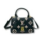 Louis Vuitton Madeleine MM Monogram Empreinte Black / Beige