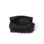Louis Vuitton Mini Soft Trunk Crossbody Bag 7.3in/18.5cm Monogram Eclipse For Men M44735 - Image 6