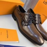 Louis Vuitton Minister Derby Brown For Men - Image 3