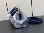 Louis Vuitton Monogram Clutch Handbag Blue For Women 11in/28cm - Image 10