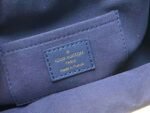 Louis Vuitton Monogram Clutch Handbag Blue For Women 11in/28cm - Image 5