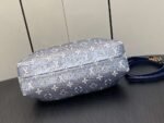 Louis Vuitton Monogram Clutch Handbag Blue For Women 11in/28cm - Image 3
