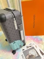 Louis Vuitton Monogram Coated Pumpkin Grey For Women 55cm / 21.6in M10157 - Image 3