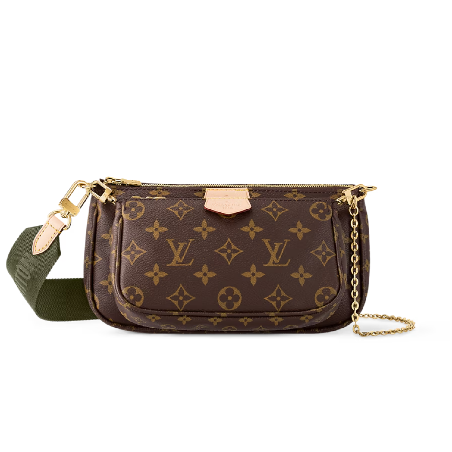 Louis-Vuitton-Multi-Pochette-Accessoire-Shoulder-Bag-9.4in-24cm-Khaki-Monogram-Canvas-Gold-Hardware-For-Women-M44813.png Louis Vuitton Multi Pochette Accessoire Shoulder Bag 9.4in/ 24cm Khaki Monogram Canvas Gold Hardware For Women M44813 - Image 1