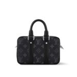 Louis Vuitton Nano Porte Documents Voyage Bag Black For Men 7.9in/20cm M82770 - Image 5