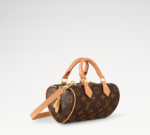 Louis Vuitton Nano Speedy Dating Top Handle Bag 7.1in/ 18cm Brown Gold Hardware For Women M13226 - Image 5
