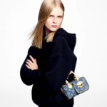Louis Vuitton Nano Speedy Top Handle Bag 6.3in/ 16cm Blue Denim Gold Hardware For Women M82950 - Image 2