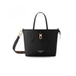 Louis Vuitton Neverfull Bandouliere Inside Out BB Tote Bag 10.4in/ 26cm Black Gold Hardware For Women M12099 - Image 4