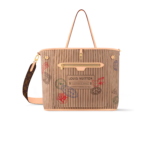 Louis Vuitton Neverfull Bandouliere Inside Out GM Tote Bag 15.4in 39cm Beige Gold Hardware For Women M11948