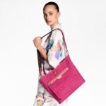 [True-to-ORIGINAL] Louis Vuitton Neverfull Bandouliere Inside Out MM Tote Bag 12.2in/ 31cm Rose Gold Hardware For Women M12257 - Image 2