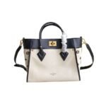 Louis Vuitton On My Side MM Tote Bag Cream For Women 12in/30.5cm