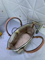 Louis Vuitton On My Side MM Tote Bag Grey For Women 12in/31cm M53825 - Image 8
