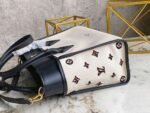 Louis Vuitton On My Side MM Tote Bag Cream For Women 12in/30.5cm - Image 5