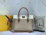 Louis Vuitton On My Side MM Tote Bag Grey For Women 12in/31cm M53825 - Image 2