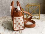 Louis Vuitton On My Tote Bag Brown For Women 9.8in/25cm - Image 10