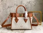 Louis Vuitton On My Tote Bag Brown For Women 9.8in/25cm - Image 3