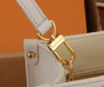Louis Vuitton OnTheGo PM Tote Bag 9.8in/ 25cm Cream Gold Hardware For Women - Image 2