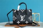 Louis Vuitton OnTheGo PM Tote Bag Black For Women 9.8in/25cm LV M45659 - Image 2