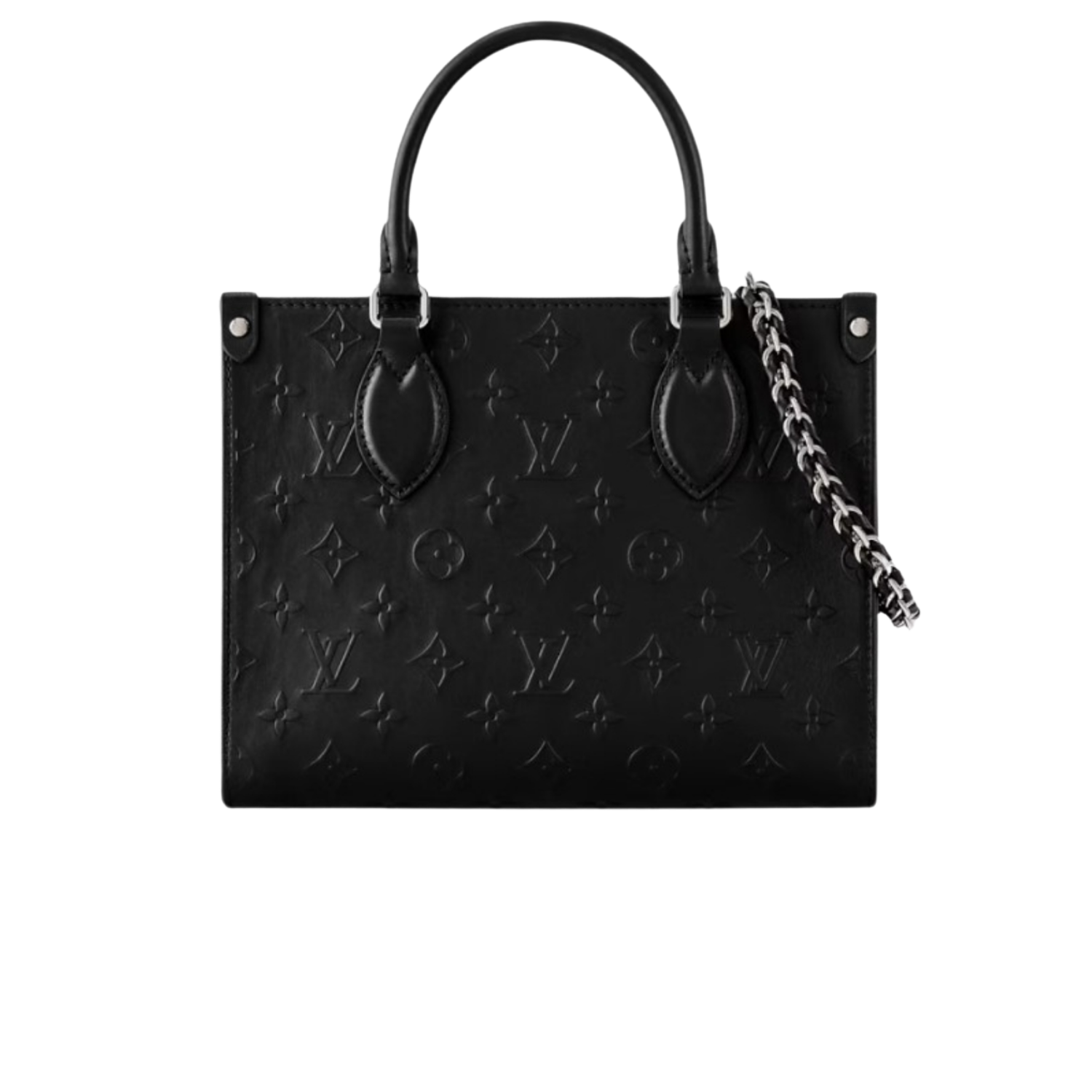 Louis-Vuitton-OnTheGo-PM-Tote-Bag-9.8in-25cm-Black-Silver-Hardware-For-Women-M14576.png Louis Vuitton OnTheGo PM Tote Bag 9.8in/ 25cm Black Silver Hardware For Women M14576 - Image 1