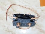 Louis Vuitton OnTheGo PM Tote Bag 9.8in/ 25cm Denim Blue Gold Hardware For Women M14633 - Image 7