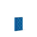 Louis Vuitton Passport Cover Wallet Blue For Men 3,9in/10cm M31030 - Image 4