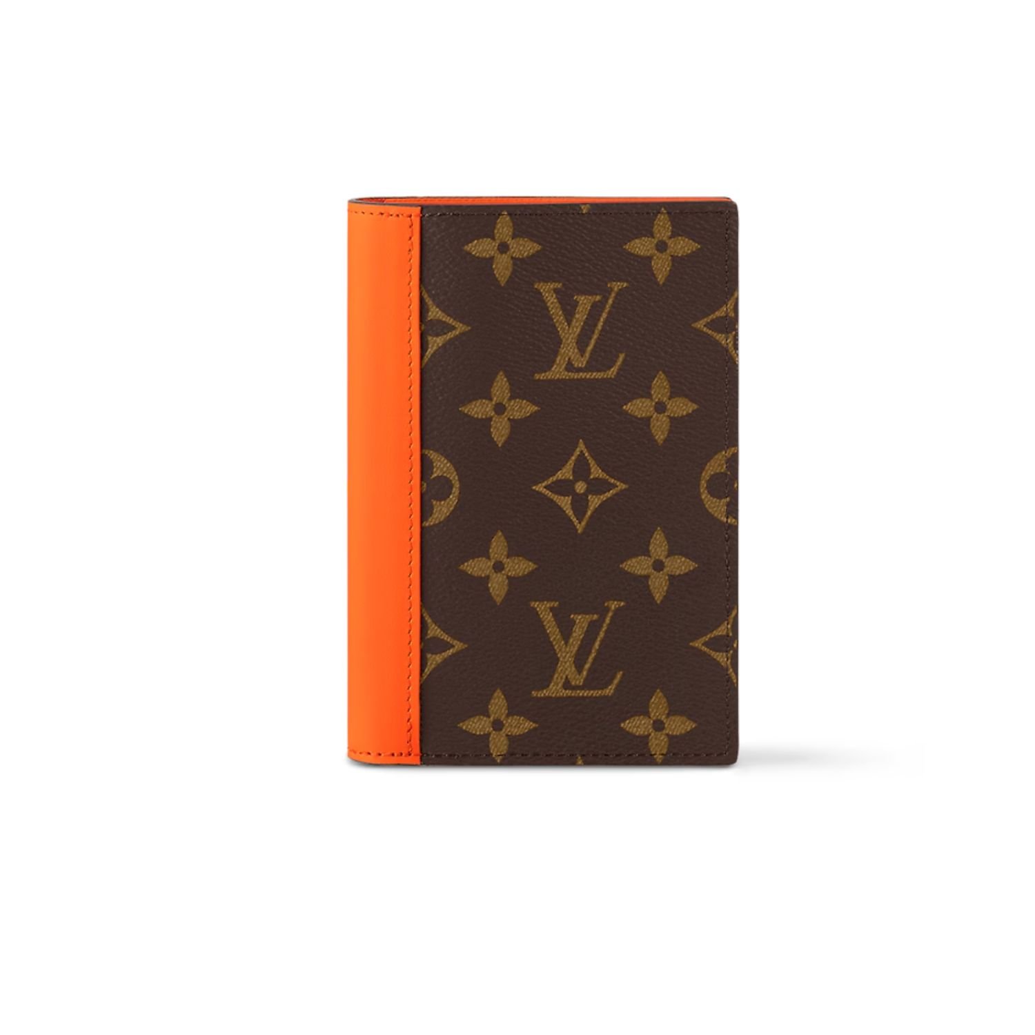 Louis-Vuitton-Passport-Cover-Wallet-3.jpg Louis Vuitton Passport Cover Wallet Orange For Men 5.5in/14cm M82863 - Image 1